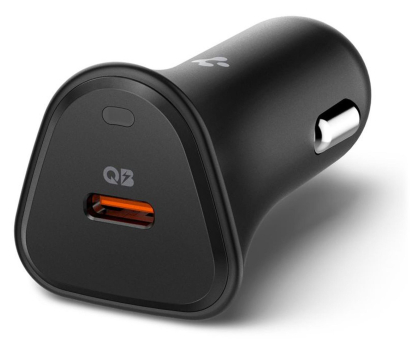 Ładowarka do smartfonów Spigen Ładowarka samochodowa Essential 30W Czarna